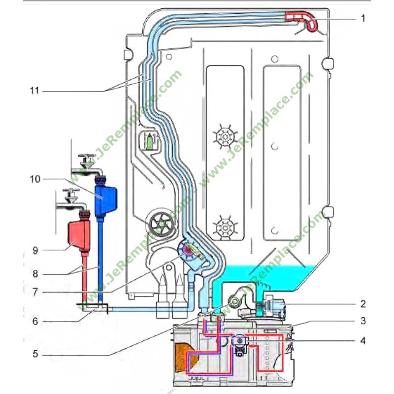 Testeur de dureté de l'eau Bosch Siemens 00056317 – FixPart