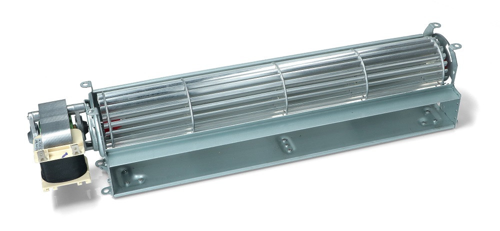 ventilateur tangentiel L-300 mm 28 Watts d 60 mm gauche chaud ou froid