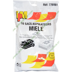 10 sacs fibres Intensive Clean FJM 09917710 pour aspirateur Miele