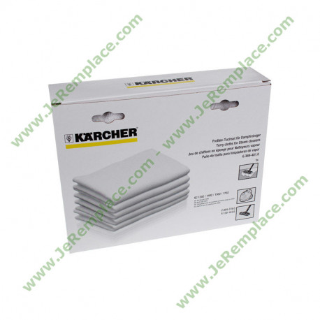 Lingettes/chiffons de sol 6.369-481.0 pour serpillère Karcher