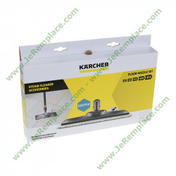 Set brosse de sol et microfibre Easyfix 2.863-337.0 pour nettoyeur Karcher