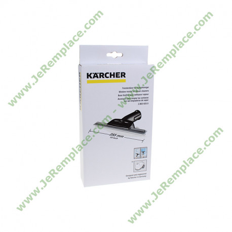 Raclette vitre 2.863-025.0 pour nettoyeur vapeur Karcher