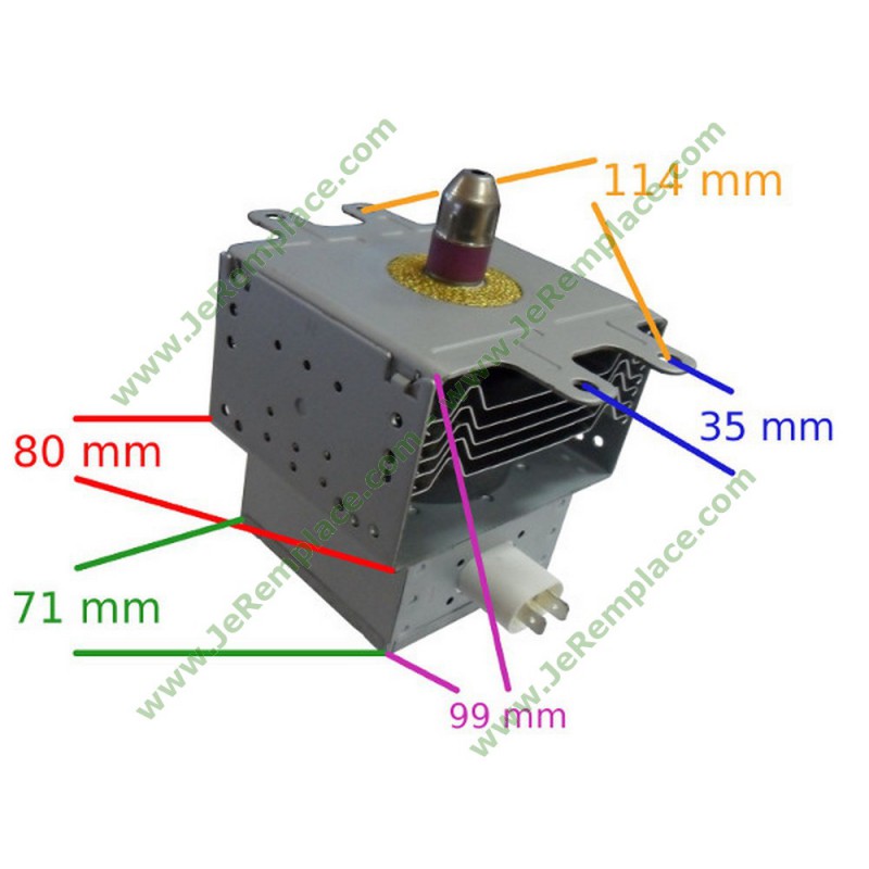 Magnétron quatre micro-ondes pour magnétron Algeria